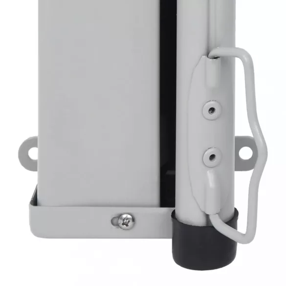 fekete behúzható oldalsó terasznapellenző 180 x 300 cm