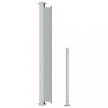 szürke behúzható oldalsó terasznapellenző 180 x 300 cm