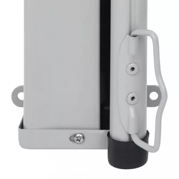 piros behúzható oldalsó terasznapellenző 180 x 300 cm