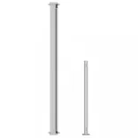 krémszínű behúzható oldalsó terasznapellenző 180 x 500 cm