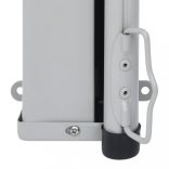 szürke behúzható oldalsó terasznapellenző 200 x 300 cm