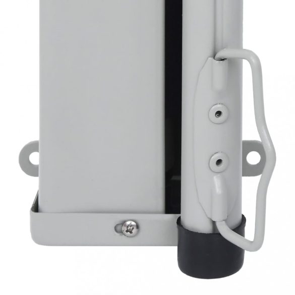 szürke behúzható oldalsó terasznapellenző 200 x 500 cm