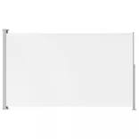 krémszínű behúzható oldalsó terasznapellenző 220 x 300 cm