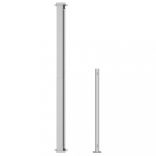 szürke behúzható oldalsó terasznapellenző 220 x 300 cm