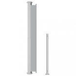 szürke behúzható oldalsó terasznapellenző 220 x 300 cm