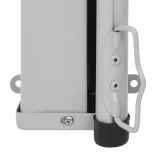 krémszínű behúzható oldalsó terasznapellenző 220 x 500 cm