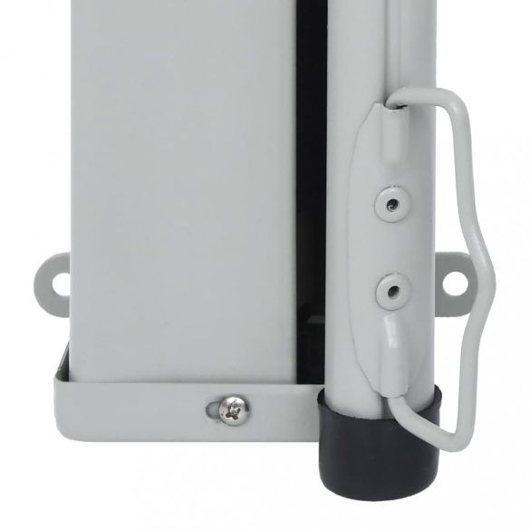 szürke behúzható oldalsó terasznapellenző 220 x 500 cm