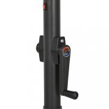 zöld alumínium napernyő LED-világítással 200 x 211 cm