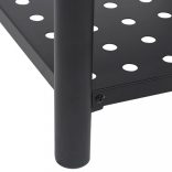 acél tűztál piszkavassal 54 x 54 x 55 cm