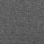 sötétszürke szövet rugós ágy matraccal 100 x 200 cm