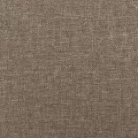 tópszínű szövet rugós ágy matraccal 100 x 200 cm