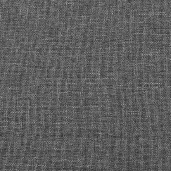 sötétszürke szövet rugós ágy matraccal 120 x 200 cm
