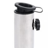 világosszürke gránit napernyőtalp 45 x 25 x 8,3 cm