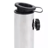 fekete gránit napernyőtalp 40 x 28 x 4 cm