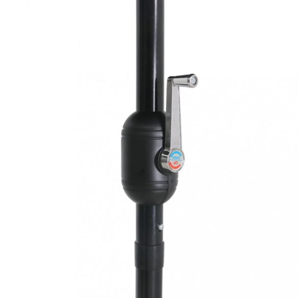 bordó kültéri napernyő fém rúddal 300 cm