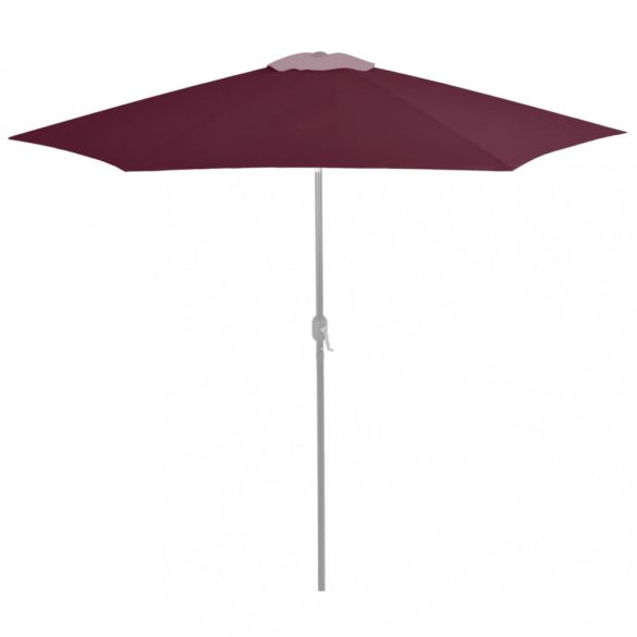 bordóvörös kültéri napernyőponyva 300 cm