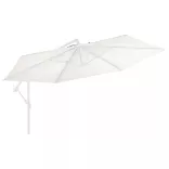 homokfehér konzolos napernyőponyva 350 cm