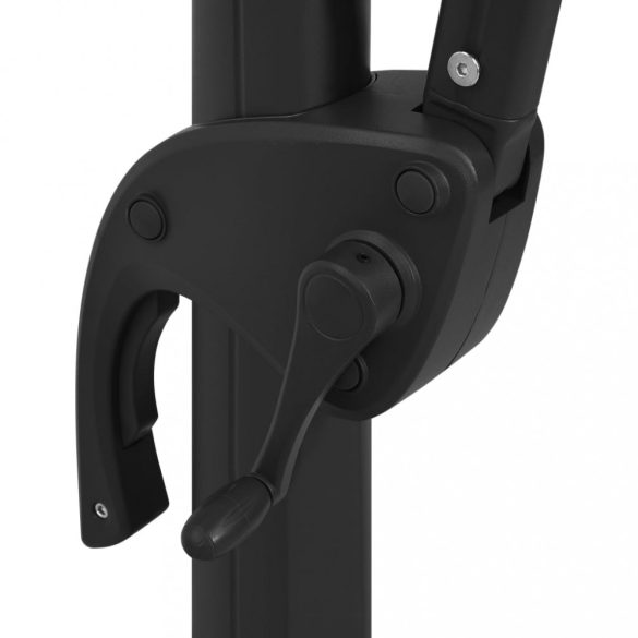 4 szintes terrakotta napernyő alumíniumrúddal 250 x 250 cm