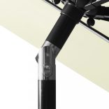 3 szintes homokszínű napernyő alumíniumrúddal 3 m