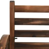 tömör fenyőfa kerti pad 112 cm