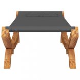 kültéri antracitszürke hajlított fa nyugágy 100 x 188,5 x 44 cm