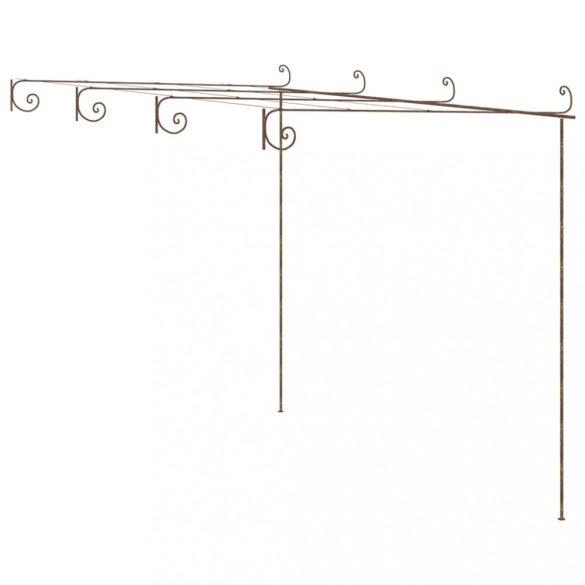 antik barna vas kerti pergola 4 x 3 x 2,5 m