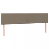 tópszínű szövet rugós ágy matraccal 180 x 200 cm