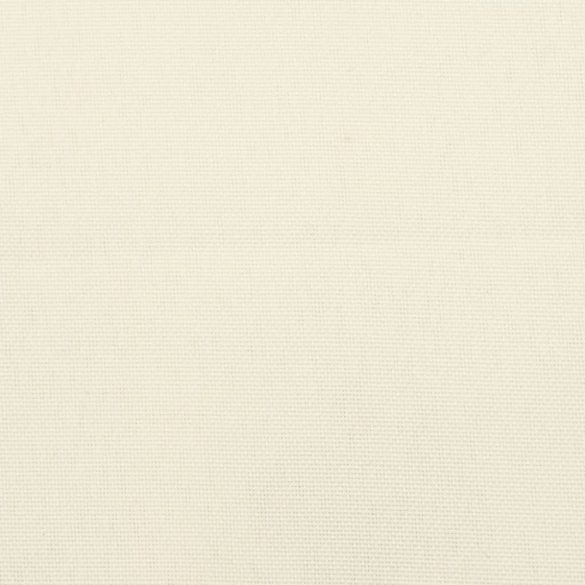 6 db krémszínű szövet magas háttámlájú székpárna 120x50x3 cm