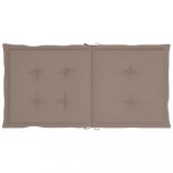 6 db tópszínű oxford szövet háttámlás székpárna 100x50x3 cm