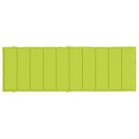 élénkzöld oxford szövet napozóágy párna 186x58x4 cm