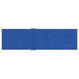 királykék nyugágypárna (75+105) x 50 x 4 cm