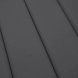 antracitszürke oxford szövet napozóágy párna 200 x 50 x 3 cm