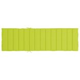 élénkzöld oxford szövet napozóágy párna 200 x 50 x 3 cm
