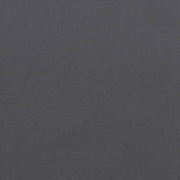 antracitszürke oxford szövet napozóágy párna 200 x 60 x 3 cm