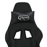 fekete műbőr játékszék