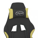 fekete és világoszöld szövet játékszék