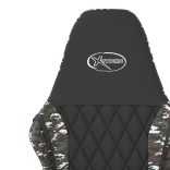 fekete és terepszínű műbőr játékszék