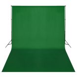 fotóstúdió-felszerelés lámpákkal, háttérrel és reflektorral