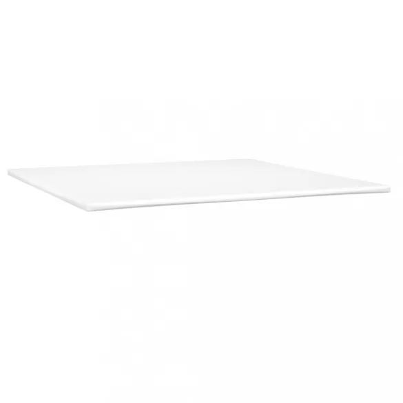 világosszürke szövet rugós ágy matraccal 200 x 200 cm