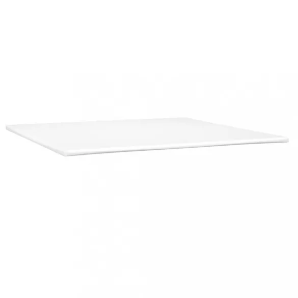 tópszínű szövet rugós ágy matraccal 200 x 200 cm