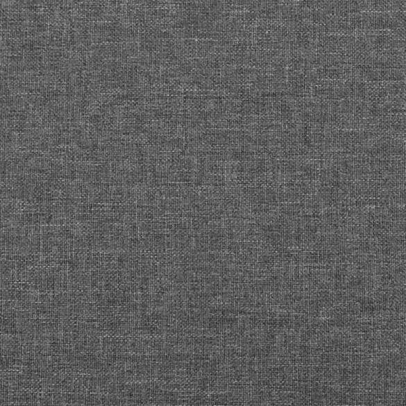 sötétszürke szövet rugós ágy matraccal 120 x 200 cm