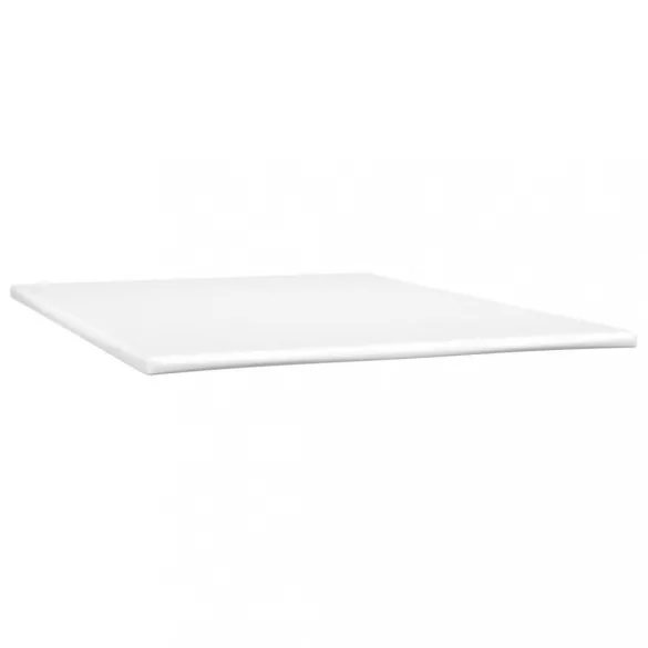 világosszürke szövet rugós ágy matraccal 140 x 200 cm