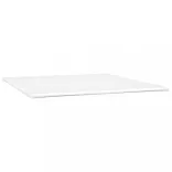 tópszínű szövet rugós ágy matraccal 160 x 200 cm