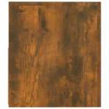 2 db füstös tölgy színű éjjeliszekrény LED-ekkel 60x35x40 cm