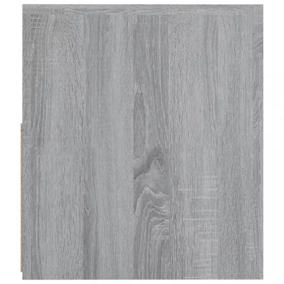 2 db szürke sonoma színű éjjeliszekrény LED-ekkel 60x35x40 cm