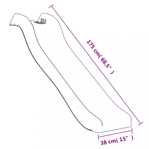 kültéri tömör fenyőfa játszószett