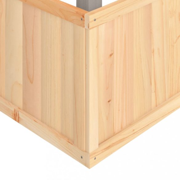 kültéri tömör fenyőfa játszószett