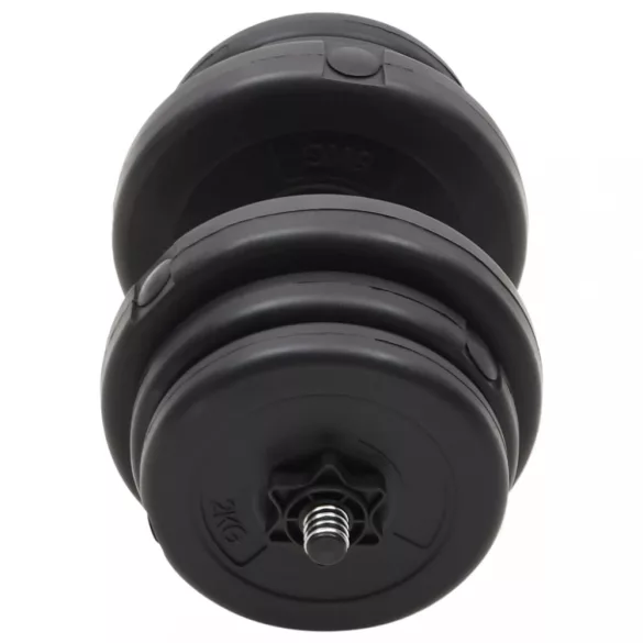 egykezes súlyzók tárcsákkal 40 kg