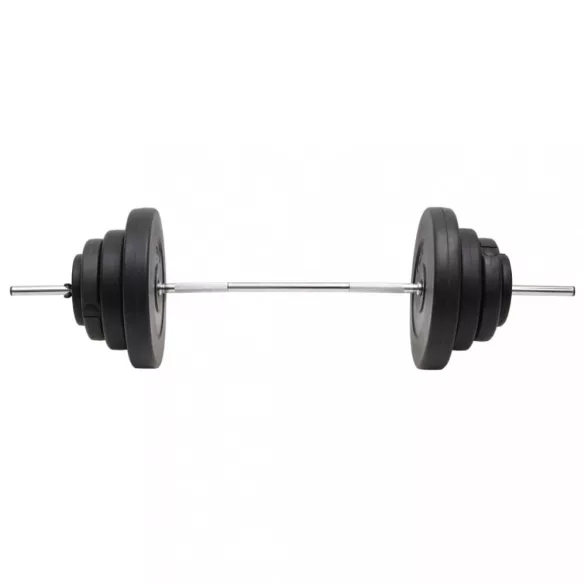 súlyzórúd súlytárcsákkal 60 kg