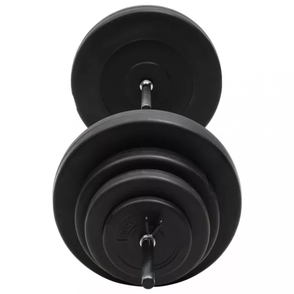 súlyzórúd súlytárcsákkal 60 kg